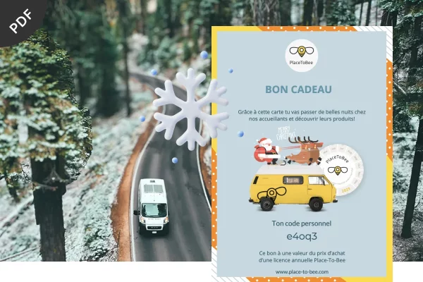 Bon cadeau Licence annuelle spécial Noël